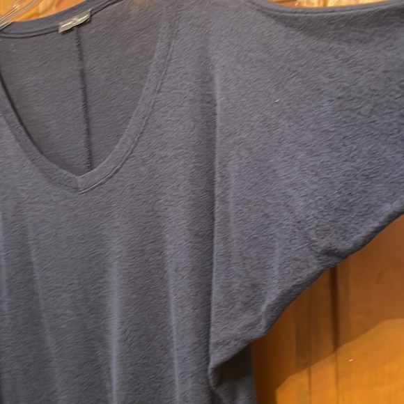 Perfect piece to wear with anything! Navy dolman sleeve top. Super cute. - Picture 3 of 4